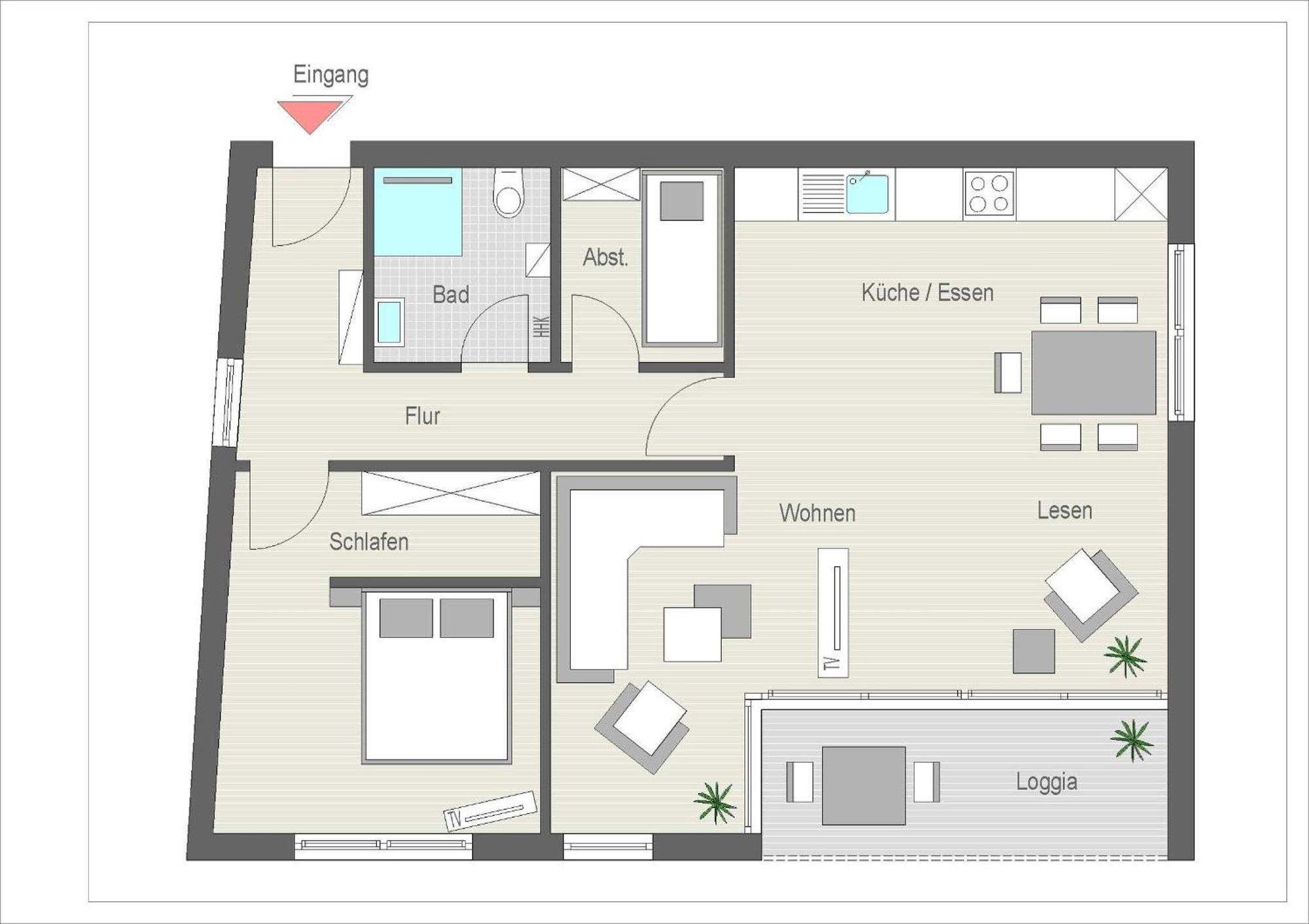 Apartmán Residenz Bollwark 312 Kappeln Exteriér fotografie